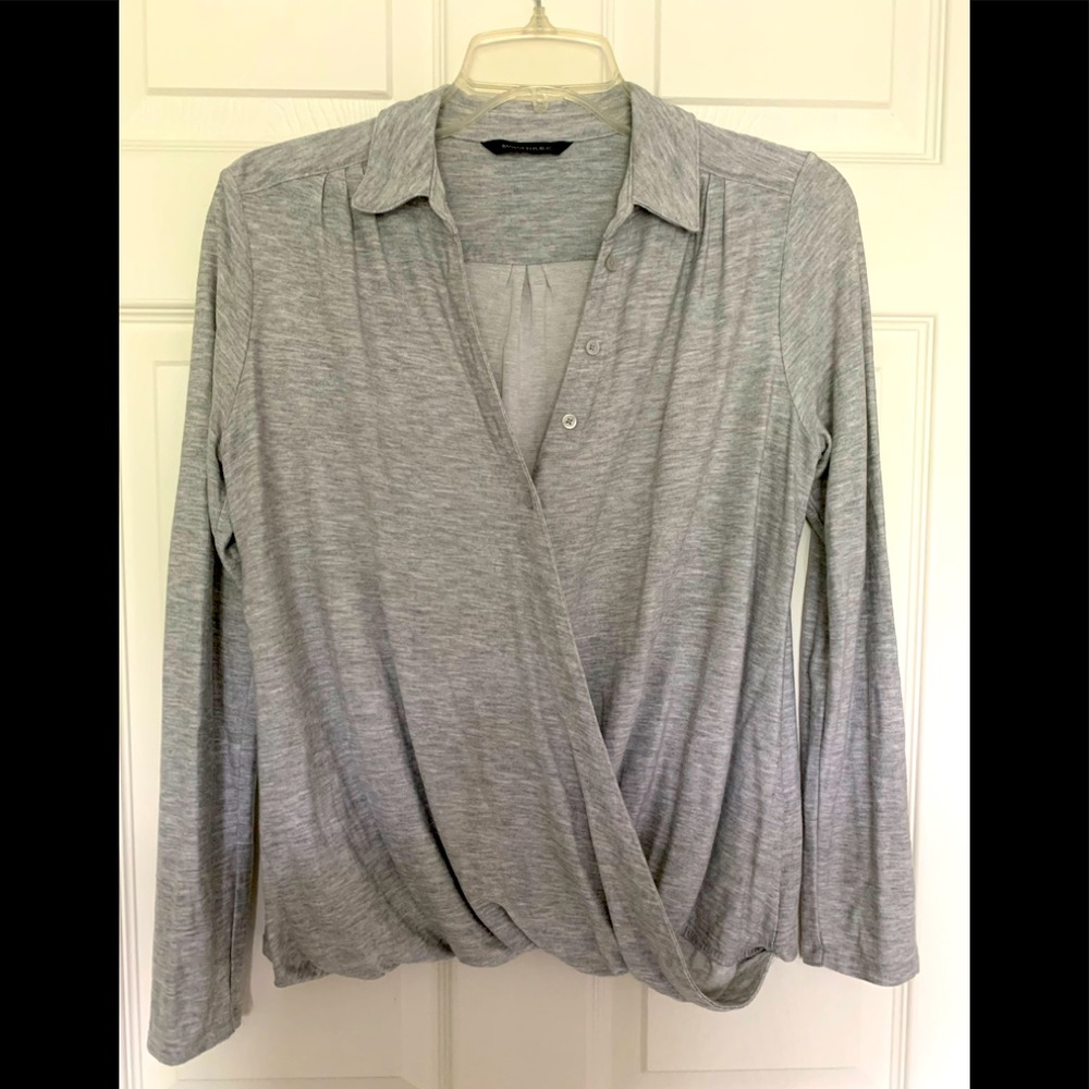 Banana Republic Wrap Shirt
